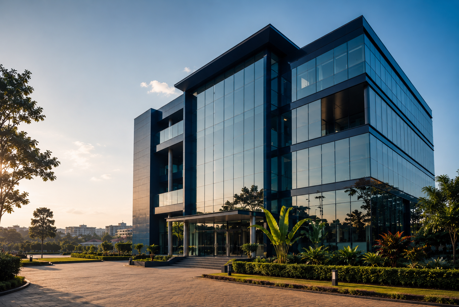 GoldStar Insurance office building in Kampala